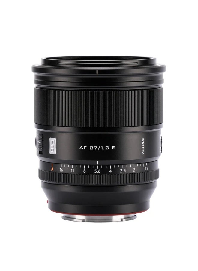 فيلتروكس AF 27mm F1.2 Pro APS-C Lens for Sony E-Mount - Image 1